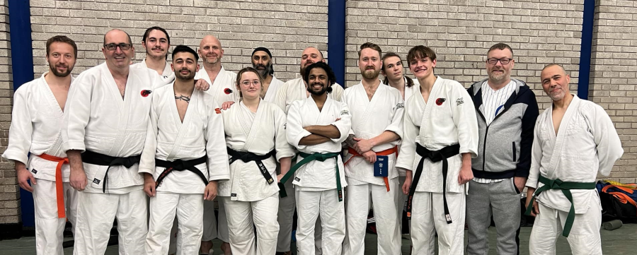 Dan grading at Ellesmere (Epic Aikido). Ant 1st Dan